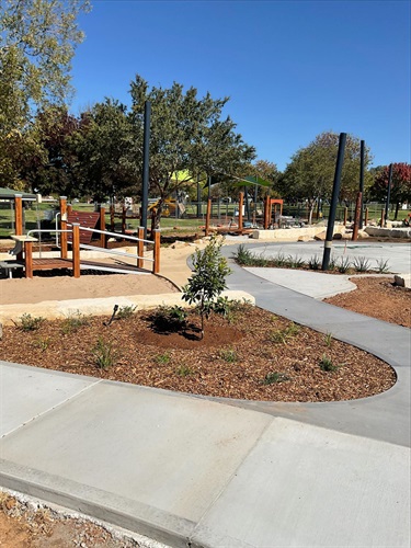 Water Play Space - April Construction