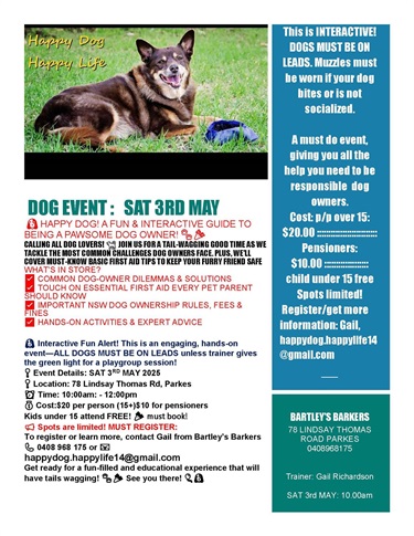 Event flyer