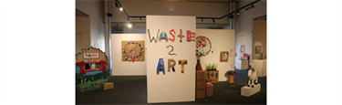 Waste 2 Art Entry Banner