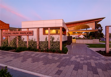 Cooke Park Pavilion - Entry