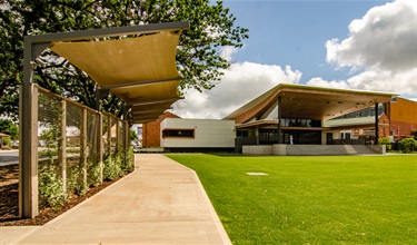 Cooke Park Pavilion - Entrance Surrounds